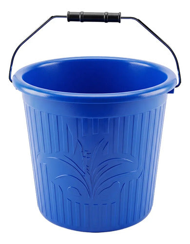 Cubeta De Plástico Pp5 Libre De Bpa 16 Litros Para Hogar