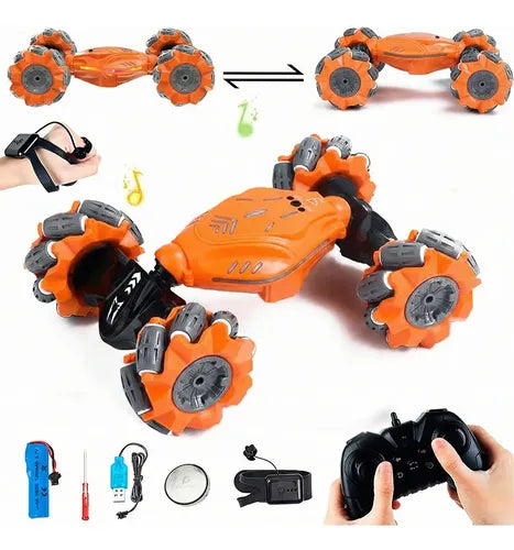 Carro De Control Remoto 4wd Sensor De Gestos Giro 360