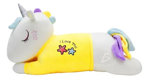Unicornio Pony De Peluche Arcoiris Juguete Suave De 26cm