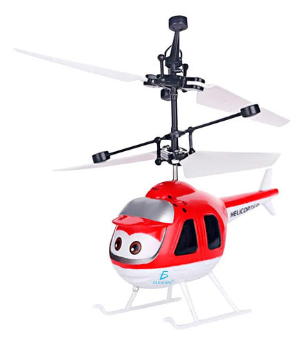 Juguete De Helicóptero Con Sensor Recargable
