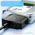 Adaptador Satalll A Type C Usb 3.0 Para Hdd Ssd 2.5 3.5 Con