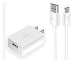 Cargador tipo C carga rapida para Samsung Xiaomi con cable