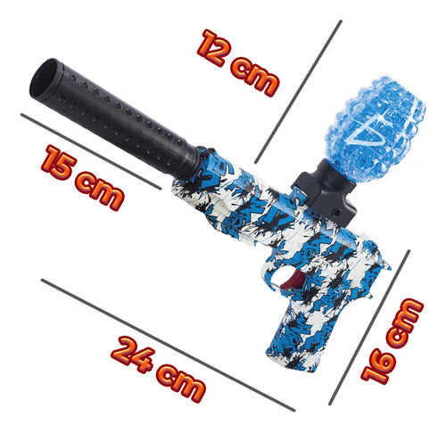 Pistola De Hidrogel Con Carga Rápida Automática