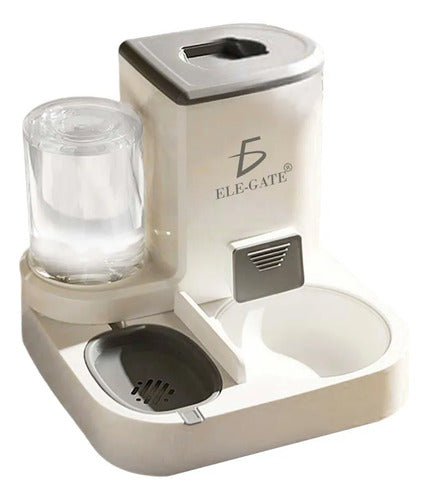 Alimentador Automático 2 En 1 Para Mascotas - Dispensador