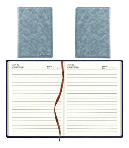 Libreta Con 120 Hojas Forro Acolchado Y Colores Elegantes