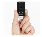 Adaptador Usb 2.0 Tarjeta De Sonido 7.1 Canales Audio 3d Pc