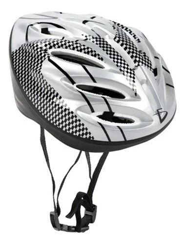 Casco De Seguridad Para Ciclismo O Scooter Con Diseño Rosa M