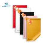 Paquete de 20 pliegos de papel plastificado transparente transparente