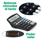 Calculadora De Escritorio Solar De 12 Digitos
