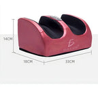 Masajeador Eléctrico De Piernas, Pies Y Brazos Shiatsu Rodillo Color Rojo