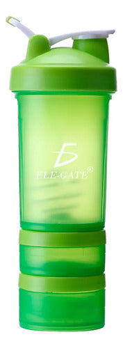 Vaso Mezclador De Proteínas Deportivo 4 Colores 500ml
