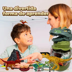 Almacenamiento En Forma De Cabeza De Dinosaurio Con