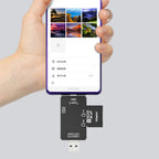 Lector de tarjetas 6 en 1 USB 3.0 OTG SD TF tipo C