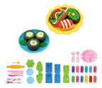 Set De Plastilina Infantil Con Moldes De Comida Y Sushi