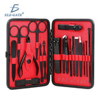 Kit De Cortauñas Profesional 24 En 1 Con Set De Agujas Para