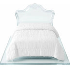 Colcha Blancas Acolchada Elegante Y Fina