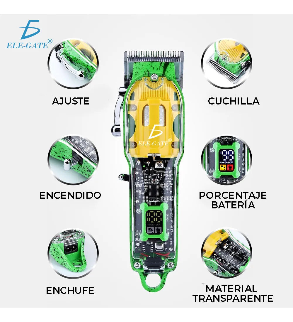 Maquina Para Cortar Cabello Hombres Profesional