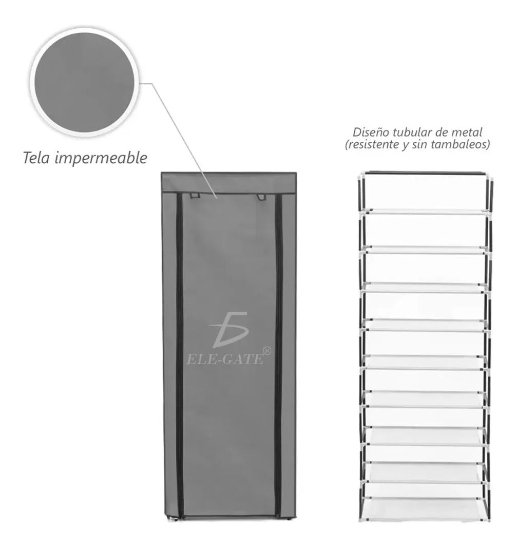 Mueble Zapatera Armario Organizador Repisa Armable Multiusos