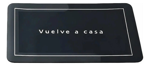 Tapete Absorbente Para Baño Y Entrada En 5 Modelos - Negro