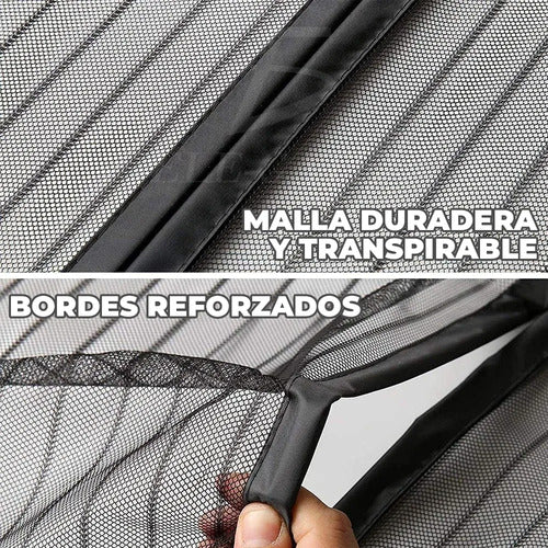 Cortina De Malla Transparente Mosquitera