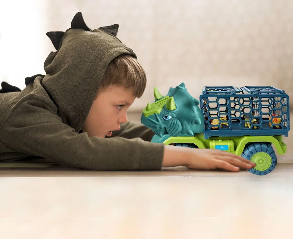 Juguete De Vehículo Para Niños Transportador De Dinosaurio