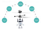 Mini Drone Esfera Voladora Con Luces Led Y Sensor Manual