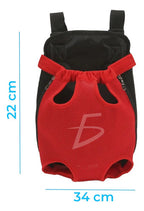 Mochila Porta Mascotas Transpirable Y Portátil Comodidad Y Violeta
