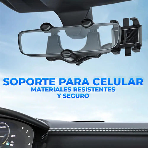 Soporte Celular Auto Móvil Universal Giratorio 360 Y