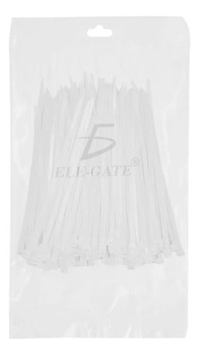 Bolsa Cinchos Plásticos 80 Lb 7.6 450mm Paquete 100 Pzas