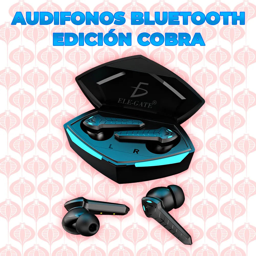 Audifonos Bluetooth 5.3 Con Modo Juego Negro Negro
