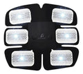 Parche inteligente músculo abdominal brazo pierna fitness negro