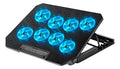 Base enfriadora para laptop de 12 A 15.6 con 8 ventiladores