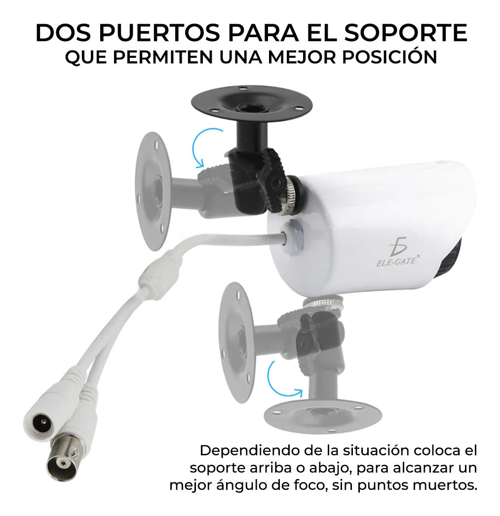 Kit de videovigilancia con 16 cámaras cctv y dvr