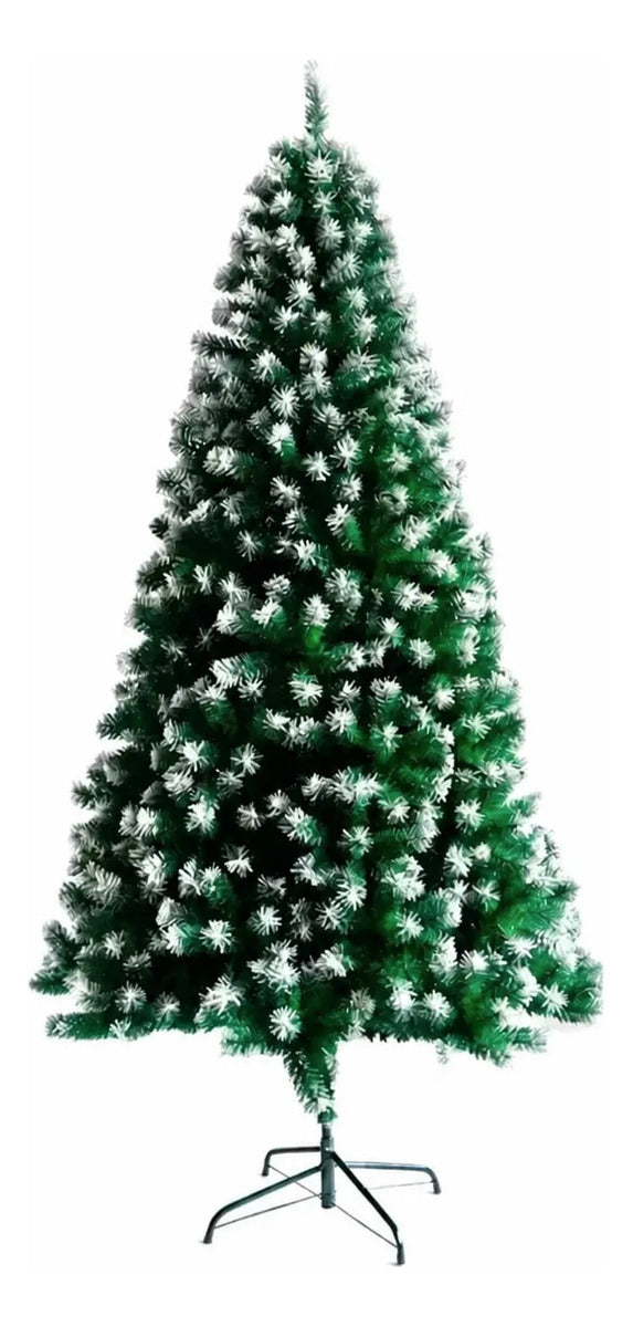 Árbol de Navidad con puntas blancas 150 180 y 210 cm - 150cm