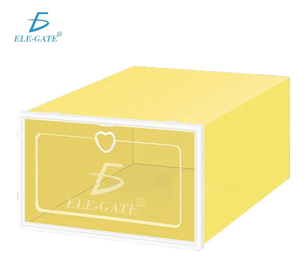 Cajas Organizadoras De Zapatos Apilables Almacenaje 6 Multicolor