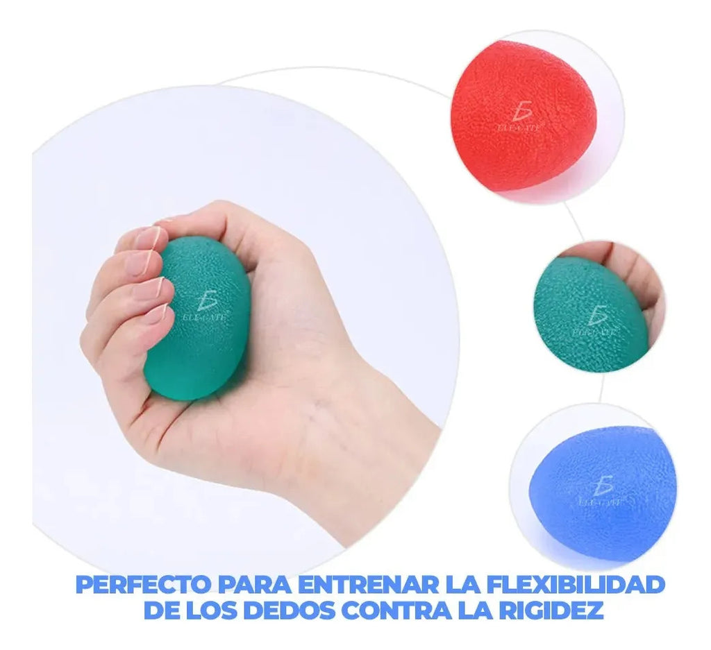 Kit Pelotas Antiestrés Bolas De Ejercicio