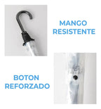 Paraguas Transparentes Para Niños Colores Resistente Bonito