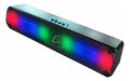 Bocina Bluetooth recargable barra de luces LED rgbw