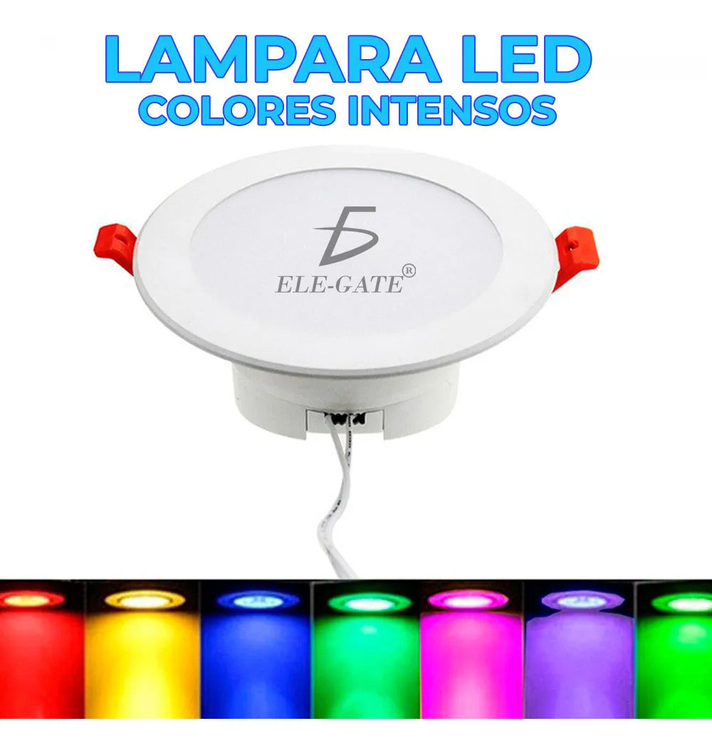 Lámpara De Techo Moderna Led Rgb Colgante Inteligente Wifi