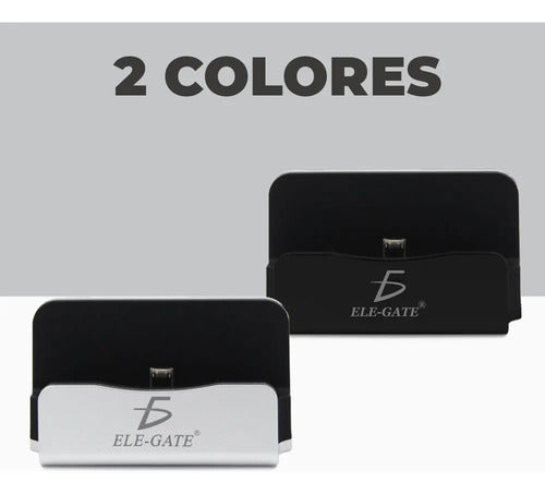 Cargador Rápido Base Soporte Alámbrico Celular V8