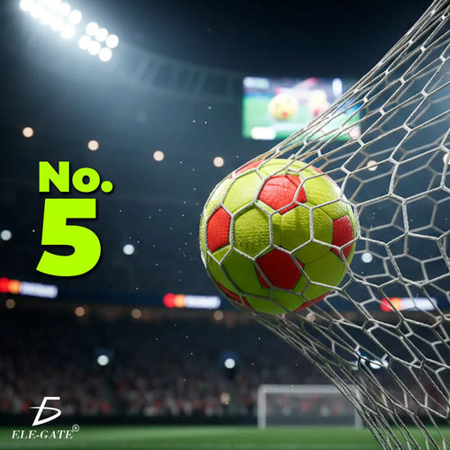Balón Fútbol Soccer Profesional Entrenamiento No 5 Amarillo