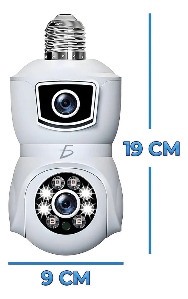 Cámara De Seguridad Con Socket De 4 Megapíxeles