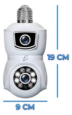 Cámara De Seguridad Con Socket De 4 Megapíxeles
