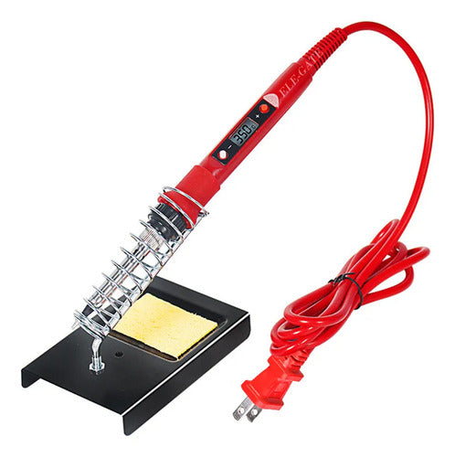 Kit De Soldadura De Temperatura Ajustable Lcd Cerámica