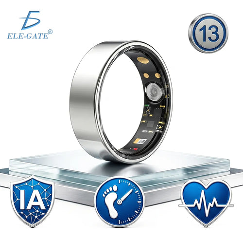 Anillo inteligente plata talla 13