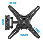 Soporte Para Pantalla De 23 A 60 Desplegable Con Rotación