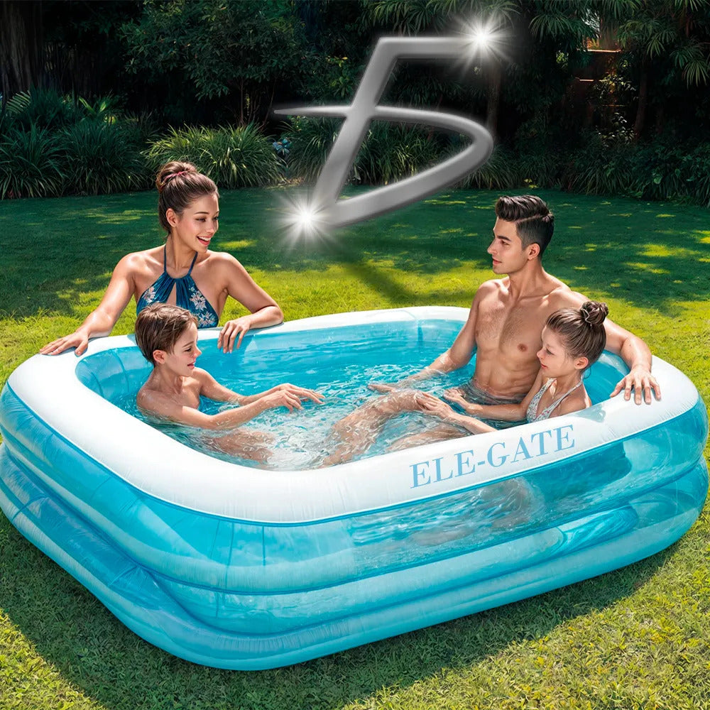 Piscina Inflable De 300 X 170 X 50cm