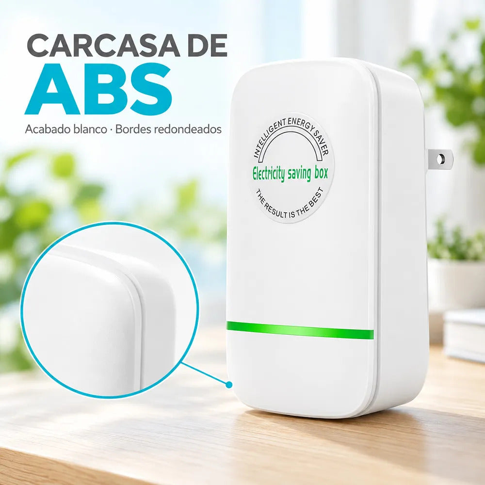 Ahorrador Energia Ahorrador De Luz 30kw Con Capacitor Blanco