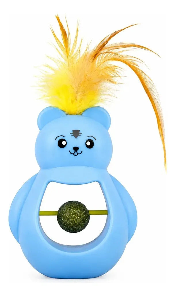 Juguete Interactivo Para Gato Tentetieso Con Catnip Y