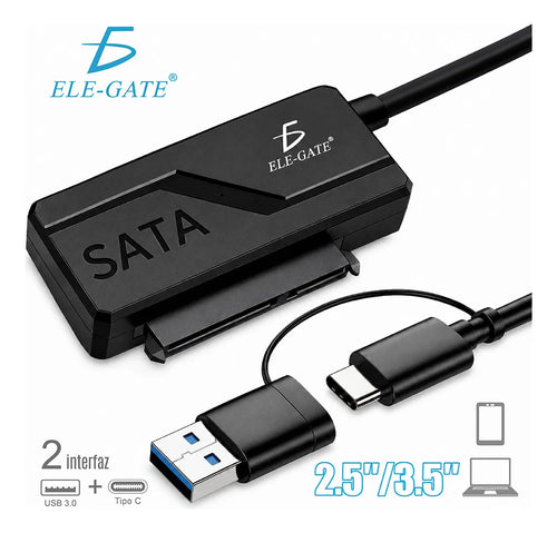 Adaptador Sata A Usb 3.0 Con Alimentación Compatible Con